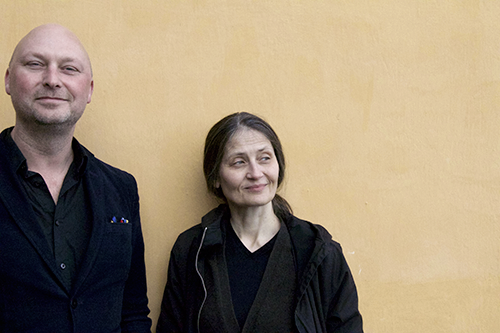 Magnus Bunnskog och Susanne Skog, redaktörer på Nutida Musik. ©Marcus Wrangö